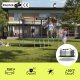 Trampolina ogrodowa Zipro Jump Pro z siatką wewnętrzną 14FT 435cm + Butelka Termiczna 3