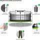 Trampolina ogrodowa Zipro Jump Pro z siatką wewnętrzną 16FT 496cm + Butelka Termiczna 6