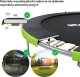 Trampolina ogrodowa Zipro Jump Pro z siatką zewnętrzną 8FT 252cm + Butelka Termiczna 9
