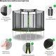 Trampolina ogrodowa Zipro Jump Pro z siatką zewnętrzną 10FT 312cm + Butelka Termiczna 4