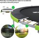 Trampolina ogrodowa Zipro Jump Pro Premium z siatką wewnętrzną 10FT 312cm + Butelka Termiczna 8