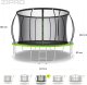 Trampolina ogrodowa Zipro Jump Pro Premium z siatką wewnętrzną 12FT 374cm + Butelka Termiczna 9