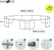 Trampolina ogrodowa Zipro Jump Pro Premium z siatką wewnętrzną 14FT 435cm + Butelka Termiczna 4