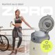 Trampolina ogrodowa Zipro Jump Pro Quadro z siatką wewnętrzną 366 x 244 cm + Butelka Termiczna 19