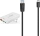 Ładowarka Hama 1x USB-A 2x USB-C (002019760000) + USB-A - USB-C 1 m Czarny (200657) 2