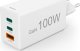 Ładowarka Hama 1x USB-A 2x USB-C (201997) + USB-A - USB-C 1 m Czarny (200657) 1