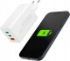 Ładowarka Hama ładowarka 1x USB-A 2x USB-C (201997) + kabel USB-A 1 m Czarny (200657) + Powerbank 24000 mAh 13