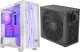 Obudowa Modecom Obudowa Modecom Perun Apex ARGB biała + Zasilacz Modecom Volcano Hex 750W Gold 2