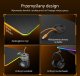 Biurko SENSE7 Volt RGB 120 czarne + kabel usb 11