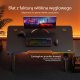 Biurko SENSE7 Volt RGB 120 czarne + kabel usb 10