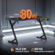 Biurko SENSE7 Volt RGB 140 czarne + kabel usb 12