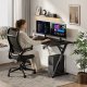 Biurko SENSE7 Vamo 140 czarne+ kabel usb 6