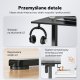 Biurko SENSE7 Rama biurka elektrycznego Nojo light czarna  + kabel usb 11