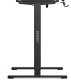 Biurko SENSE7 Rama biurka elektrycznego Nojo light czarna  + kabel usb 5