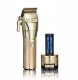 Maszynka do włosów BaBylissPRO Maszynka do włosów BaBylissPRO FXONE Gold Clipper FX899GE  + SprayFX 4W1 BBPRO 150 ML 8