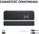 Słuchawki Logitech Słuchawki Logitech G Pro X2 Lightspeed Czarne (981-001263) + Klawiatura Logitech MX Keys S Plus Bezprzewodowa Graphite US (920-011589) 19