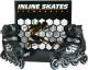 Rolki Allright Dynamic rekreacyjne regulowane czarne r. 40-43 2