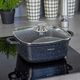 KingHoff KINGHOFF GARNEK MARMUROWY 28cm KH-1605 6,5L 1