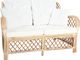 vidaXL 2-osobowa sofa rattanowa 1