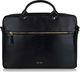 Torba Solier Gold for Women Skórzana torba na laptopa FL14 Rimini czarna 3
