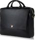 Torba Solier Gold for Women Skórzana torba na laptopa FL14 Rimini czarna 4