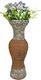Saska Garden Waza ogrodowa 23,5x23x63,5cm 3