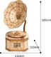 Robotime Technology ROBOTIME Drewniany Model Puzzle 3D Gramofon 7