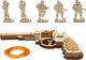 Robotime Technology ROBOTIME Drewniana Zabawka Pistolet Do Złożenia Pistolet M60 2