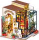 Robotime Technology ROBOTIME Składany Drewniany Model Puzzle 3D Kwiaciarnia Emily 1