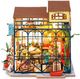 Robotime Technology ROBOTIME Składany Drewniany Model Puzzle 3D Kwiaciarnia Emily 1