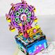 Robotime Technology ROBOTIME Drewniany Model Puzzle 3D Pozytywka Diabelski Młyn 2