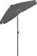 vidaXL Parasol plażowy, antracytowy, 180x120 cm 5