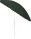 vidaXL Parasol plażowy zielony 240 cm 3