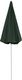 vidaXL Parasol plażowy zielony 240 cm 4