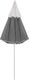 vidaXL Parasol plażowy antracytowy 300 cm 5
