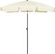 vidaXL Parasol plażowy, piaskowy żółty, 180x120 cm 4