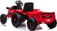 Lean Cars Traktor na Akumulator z Przyczepą CH9959 Czerwony 3