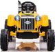 Lean Cars Traktor na Akumulator z Przyczepą CH9959 Żółty 1