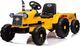 Lean Cars Traktor na Akumulator z Przyczepą CH9959 Żółty 2