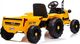 Lean Cars Traktor na Akumulator z Przyczepą CH9959 Żółty 5