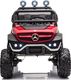 Lean Cars Pojazd na Akumulator Mercedes Unimog S Czerwony Lakier 1