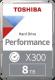 Dysk Toshiba X300 Performance 8TB 3.5" SATA III (HDWR180XZSTA) 1