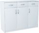 Bestseller Komoda K023 Biały 85x110x35 cm 1