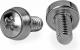 StarTech Zestaw śrubki M6 x 12mm/podkładki - 100kpl. Srebrne (CABSCREWSM62) 1