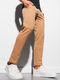 Ombre Spodnie męskie dresowe P946 - camel XL 1