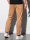 Ombre Spodnie męskie dresowe P946 - camel XL 3