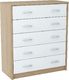 Bestseller Komoda K018 Dąb Sonoma 85x74x35 cm 1