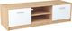 Bestseller Komoda RTV K029 Dąb Sonoma-Biały 36x120x41 cm 1