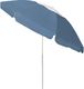 vidaXL Parasol plażowy niebieski 240cm 2
