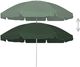 vidaXL Parasol plażowy zielony 240cm 1